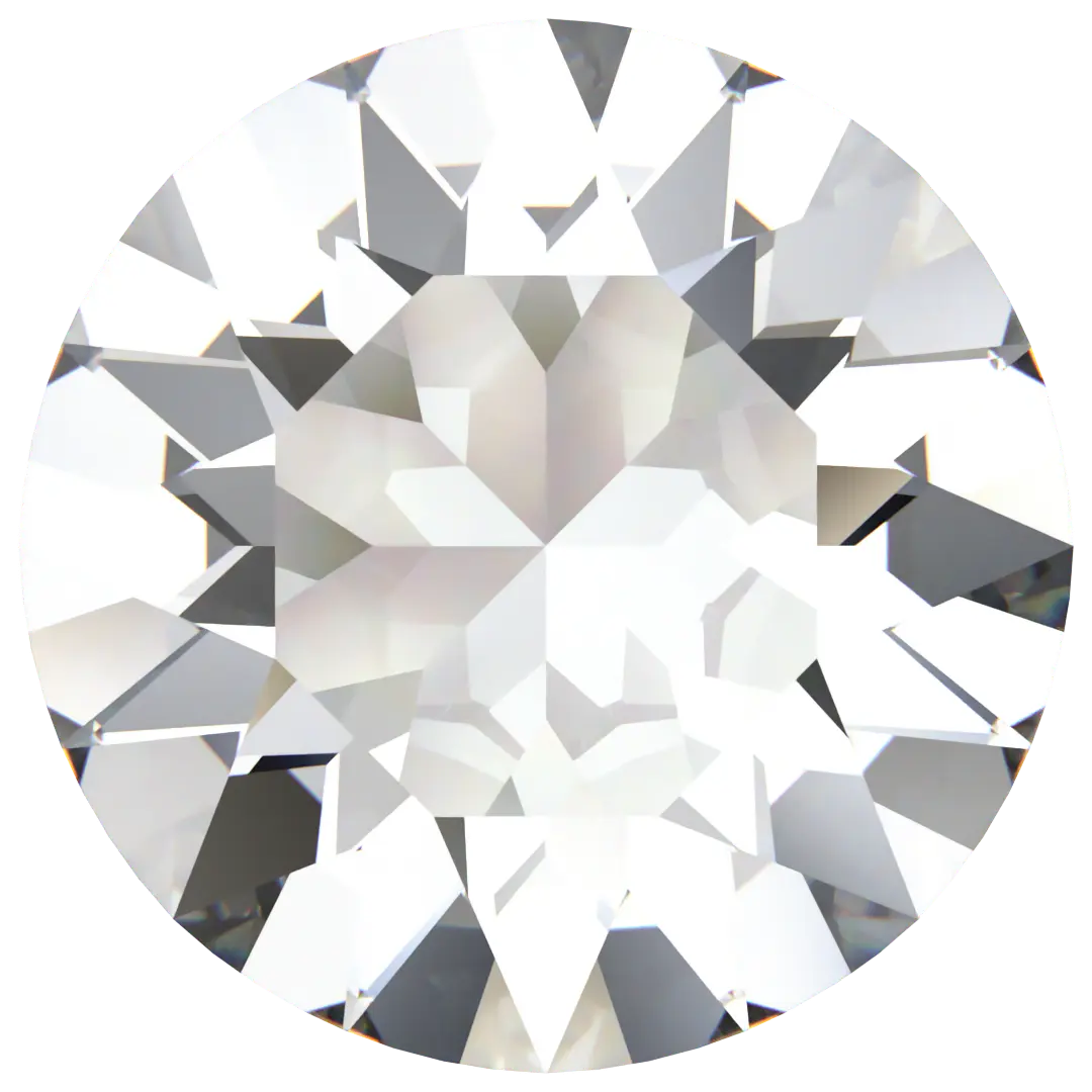 Swarovski Chatons Round Stones (1028 & 1088) Crystal Ignite UNFOILED - Bluestreak Crystals