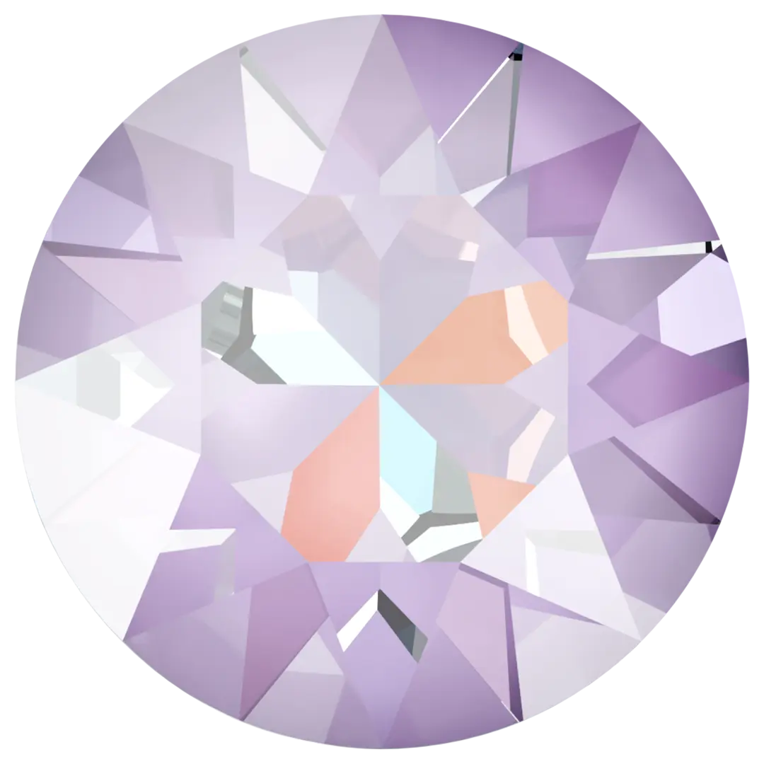 Swarovski Chatons Round Stones (1028 & 1088) Crystal Lavender Delite UNFOILED - Bluestreak Crystals