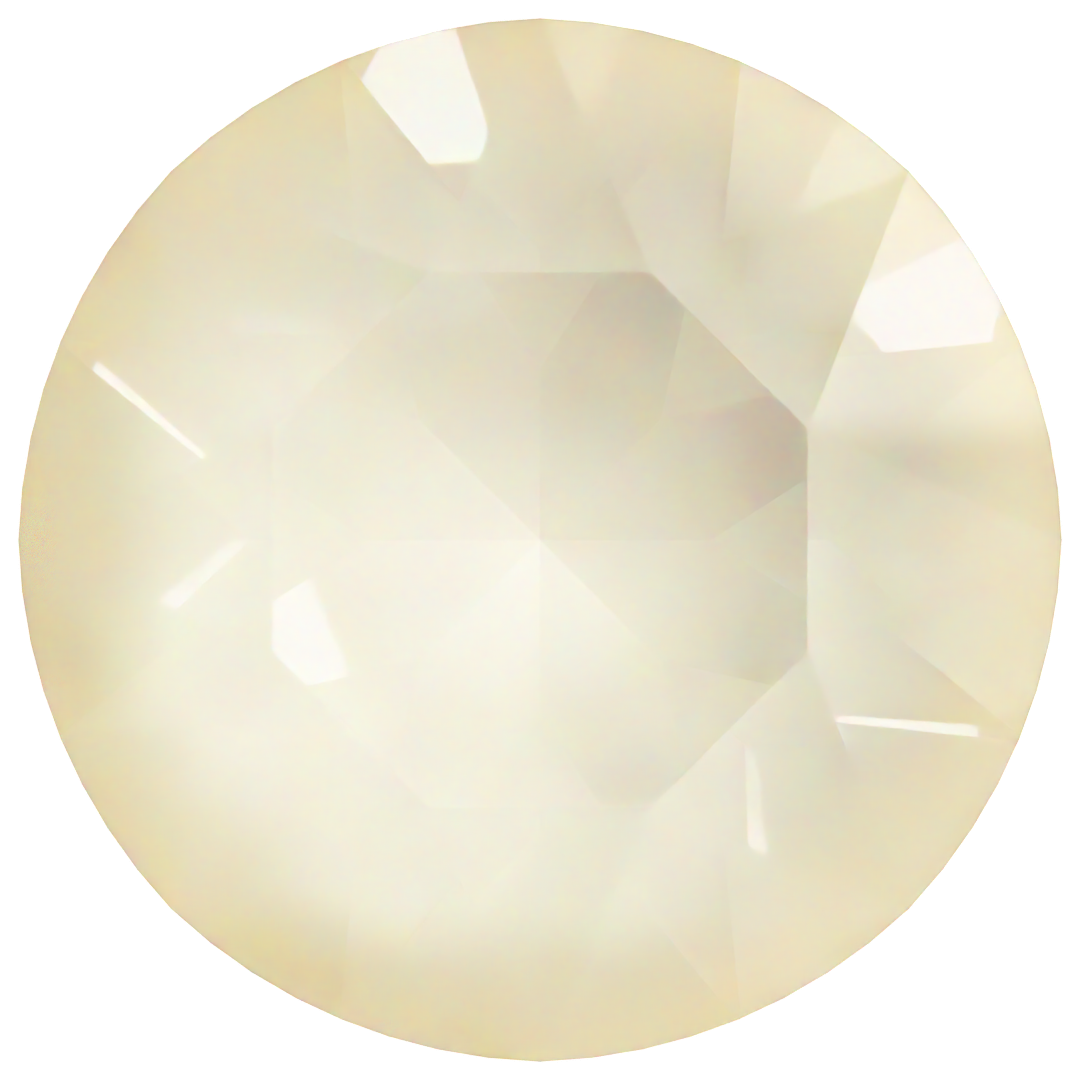 Serinity Chatons Round Stones (1028 & 1088) Crystal Linen Ignite UNFOILED - Bluestreak Crystals