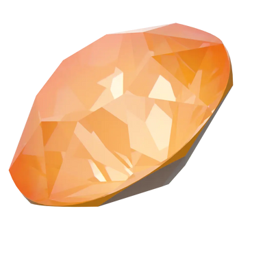 Serinity Chatons Round Stones (1028 & 1088) Crystal Mango Ignite UNFOILED - Bluestreak Crystals