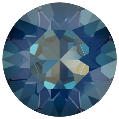 Swarovski Chatons Round Stones (1028 & 1088) Crystal Royal Blue Delite UNFOILED - Bluestreak Crystals