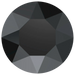 Swarovski Chatons Round Stones (1028 & 1088) Jet - Bluestreak Crystals