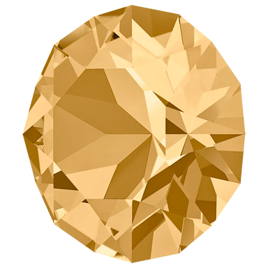 Swarovski Chatons Round Stones (1028 & 1088) Light Colorado Topaz - Bluestreak Crystals