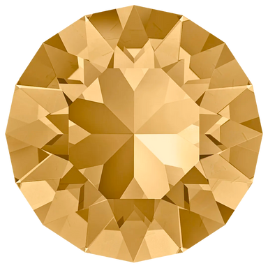 Swarovski Chatons Round Stones (1028 & 1088) Light Colorado Topaz - Bluestreak Crystals