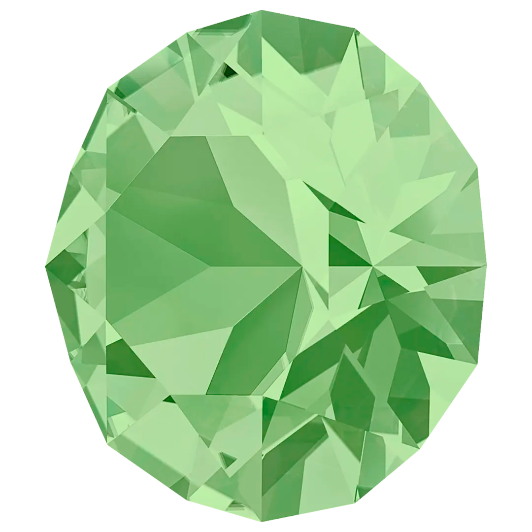 Swarovski Chatons Round Stones (1028 & 1088) Peridot - Bluestreak Crystals