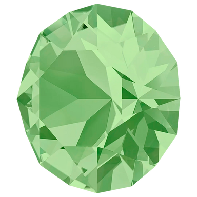 Swarovski Chatons Round Stones (1028 & 1088) Peridot - Bluestreak Crystals
