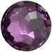 Swarovski Chatons Round Stones Fantasy (1383) Amethyst - Bluestreak Crystals