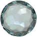 Swarovski Chatons Round Stones Fantasy (1383) Aquamarine Ignite UNFOILED - Bluestreak Crystals