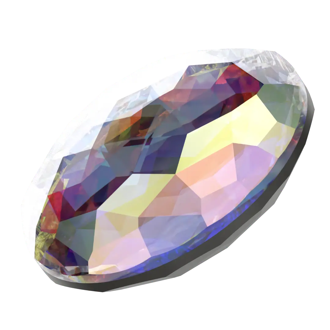Serinity Chatons Round Stones Thin (1383) Crystal AB - Bluestreak Crystals
