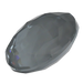 Serinity Chatons Round Stones Thin (1383) Crystal Dark Grey Ignite UNFOILED - Bluestreak Crystals