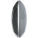 Serinity Chatons Round Stones Thin (1383) Crystal Dark Grey Ignite UNFOILED - Bluestreak Crystals