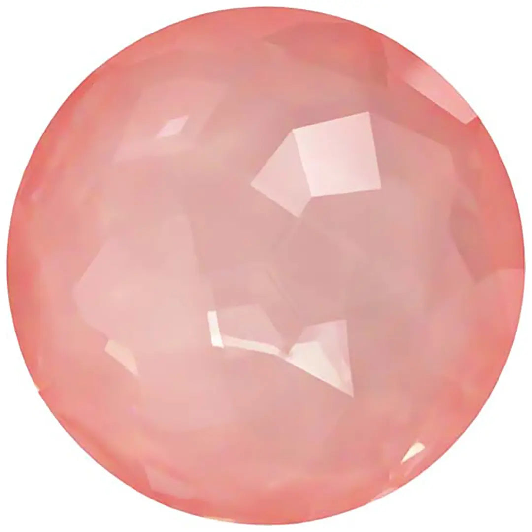 Swarovski Chatons Round Stones Fantasy (1383) Crystal Flamingo Ignite UNFOILED - Bluestreak Crystals