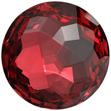 Swarovski Chatons Round Stones Fantasy (1383) Scarlet - Bluestreak Crystals