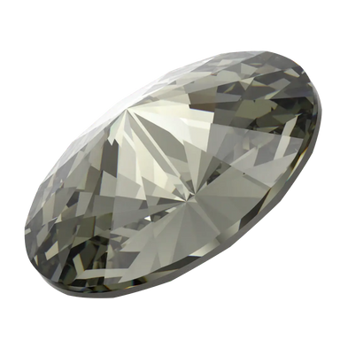 Swarovski Chatons Round Stones Rivoli (1122) Black Diamond - Bluestreak Crystals