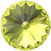 Swarovski Chatons Round Stones Rivoli (1122) Citrus Green - Bluestreak Crystals