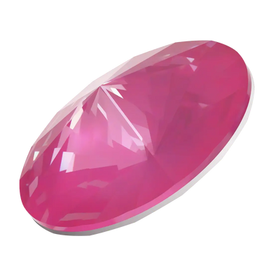 Swarovski Chatons Round Stones Rivoli (1122) Crystal Electric Pink Ignite UNFOILED - Bluestreak Crystals