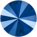 Swarovski Chatons Round Stones Rivoli (1122) Crystal Royal Blue Delite UNFOILED - Bluestreak Crystals