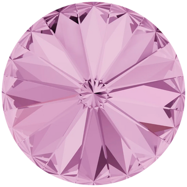 Swarovski Chatons Round Stones Rivoli (1122) Light Amethyst - Bluestreak Crystals