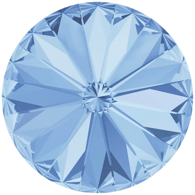 Swarovski Chatons Round Stones Rivoli (1122) Light Sapphire - Bluestreak Crystals