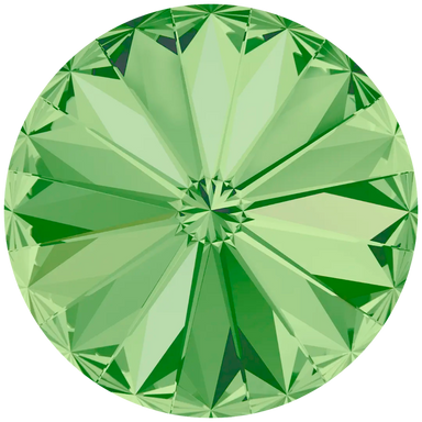 Swarovski Chatons Round Stones Rivoli (1122) Peridot - Bluestreak Crystals