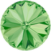 Swarovski Chatons Round Stones Rivoli (1122) Peridot - Bluestreak Crystals