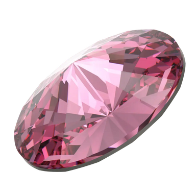 Swarovski Chatons Round Stones Rivoli (1122) Rose - Bluestreak Crystals