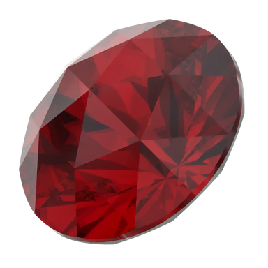 Swarovski Chatons Round Stones Rose Cut (1401) Scarlet - Bluestreak Crystals