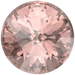 Swarovski Chatons Round Stones Rose Cut (1401) Vintage Rose - Bluestreak Crystals