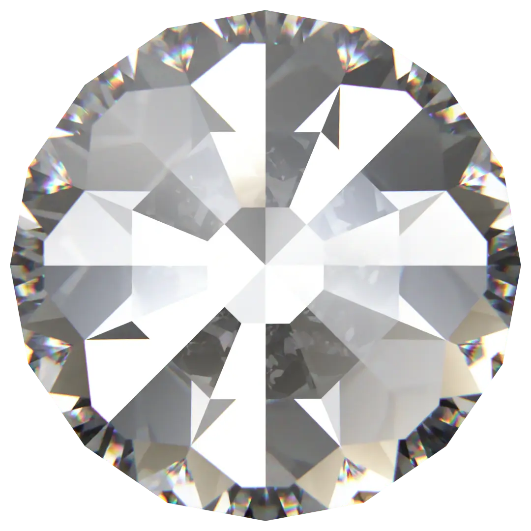 Swarovski Chatons Round Stones Xero (1100) Pointed Back Chatons Crystal - Bluestreak Crystals