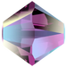 Swarovski Crystal Beads Bicone (5328) Amethyst Shimmer 2X - Bluestreak Crystals