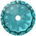 Swarovski Crystal Beads Bicone (5328) Blue Zircon - Bluestreak Crystals