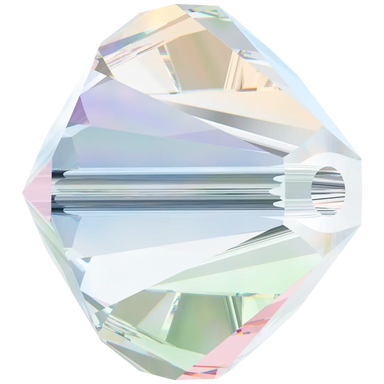 Swarovski Crystal Beads Bicone (5328) Crystal AB - Bluestreak Crystals