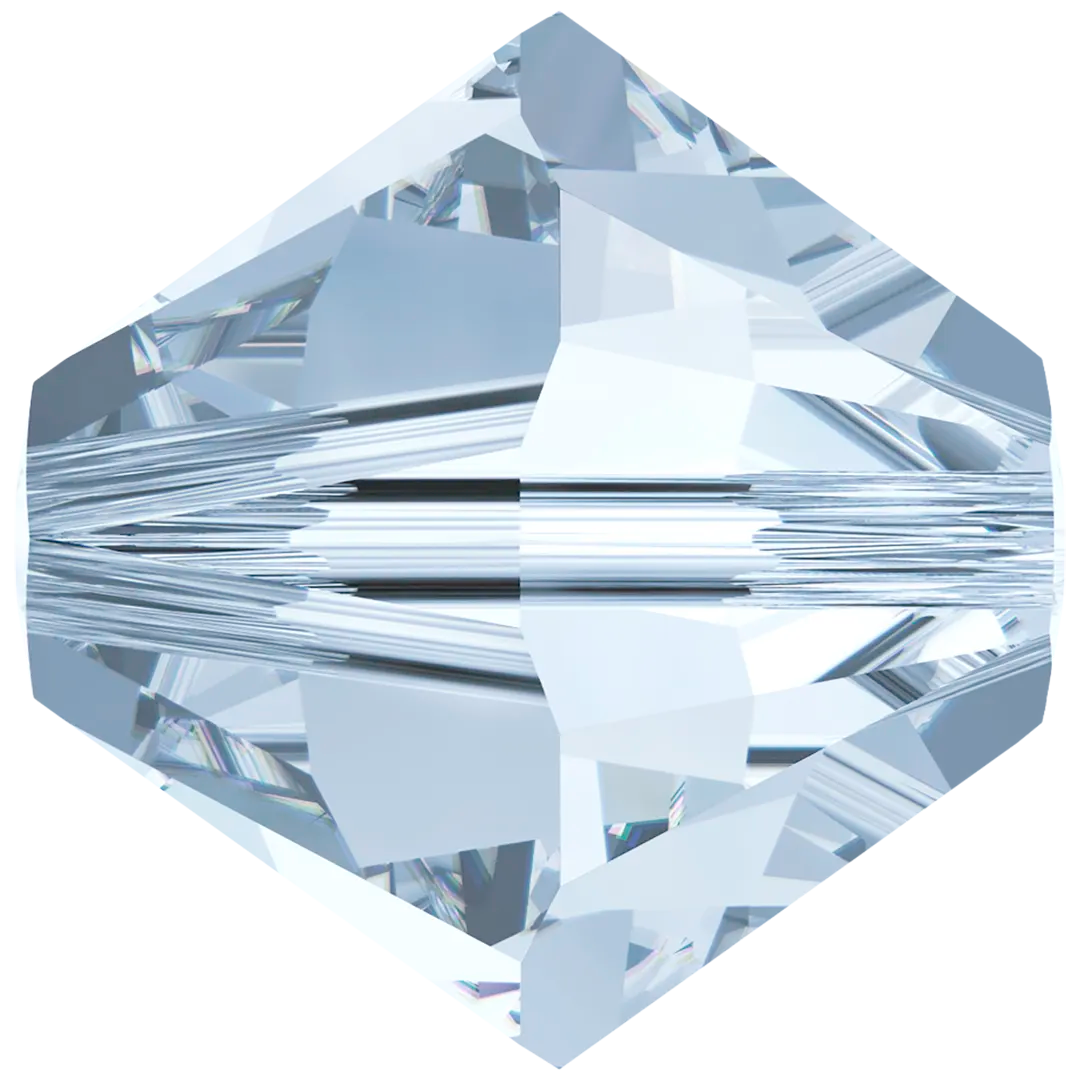 Swarovski Crystal Beads Bicone (5328) Crystal Blue Shade - Bluestreak Crystals