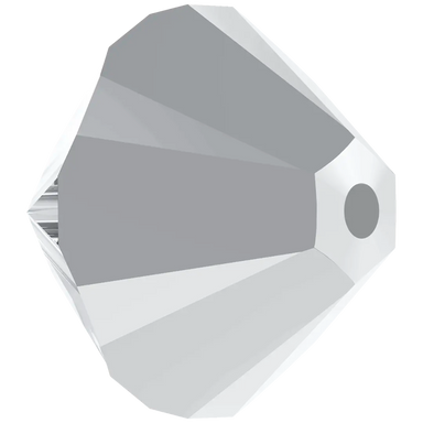 Swarovski Crystal Beads Bicone (5328) Crystal Comet Argent Light - Bluestreak Crystals