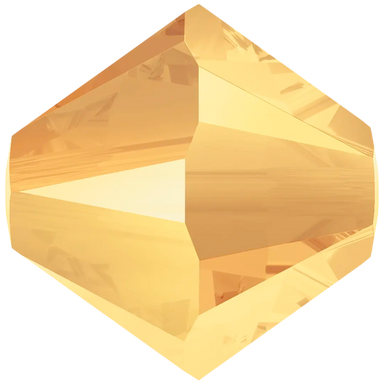 Swarovski Crystal Beads Bicone (5328) Crystal Metallic Sunshine 2X - Bluestreak Crystals