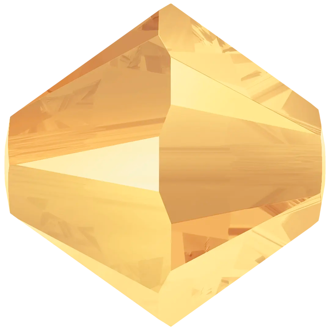 Swarovski Crystal Beads Bicone (5328) Crystal Metallic Sunshine - Bluestreak Crystals