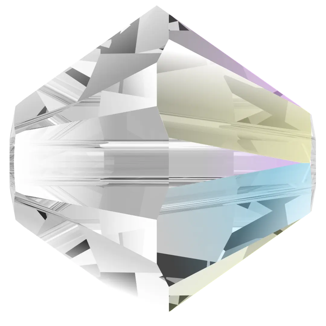Swarovski Crystal Beads Bicone (5328) Crystal Shimmer - Bluestreak Crystals