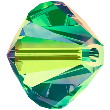 Swarovski Crystal Beads Bicone (5328) Crystal Vitrail Medium - Bluestreak Crystals