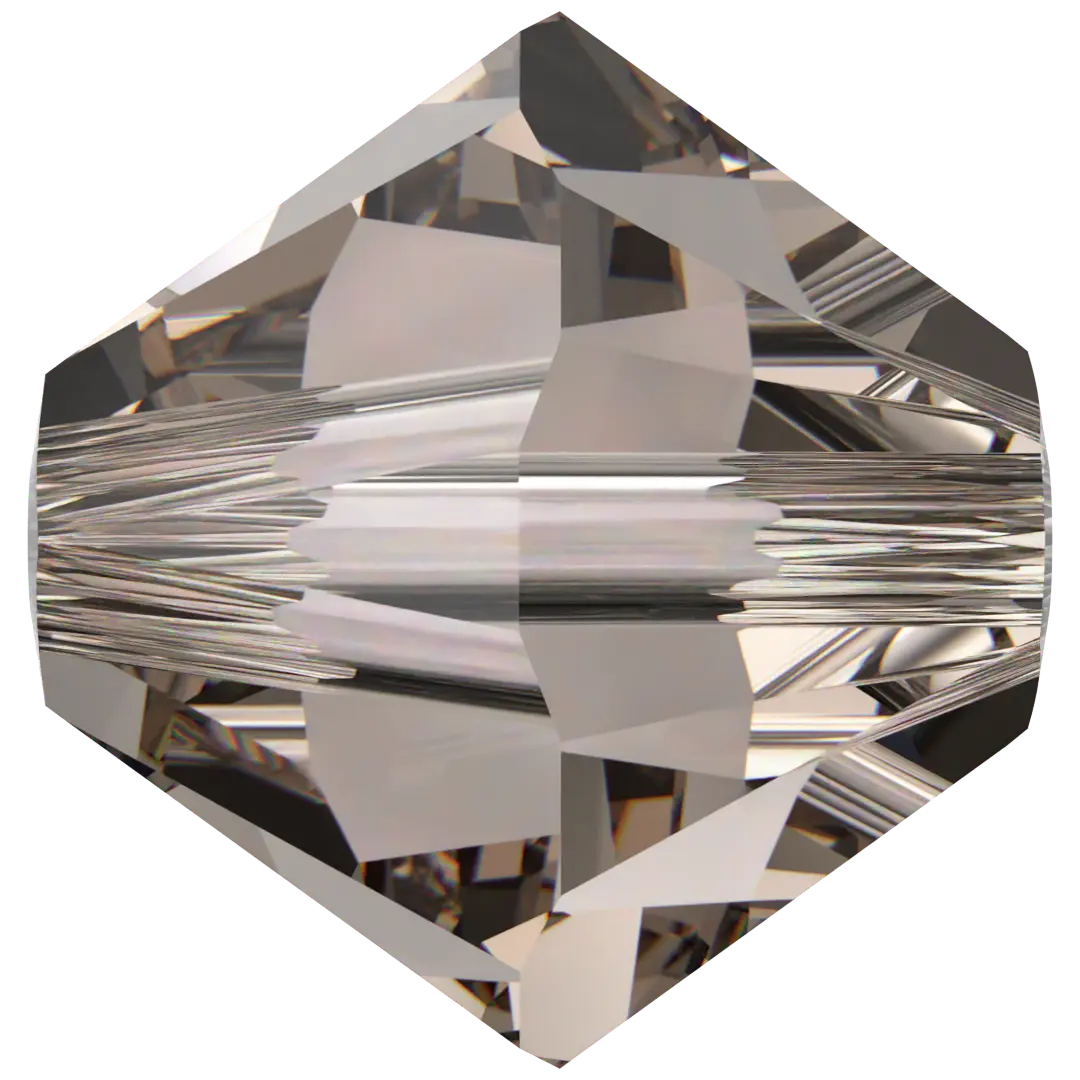 Swarovski Crystal Beads Bicone (5328) Greige - Bluestreak Crystals