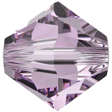 Swarovski Crystal Beads Bicone (5328) Light Amethyst - Bluestreak Crystals