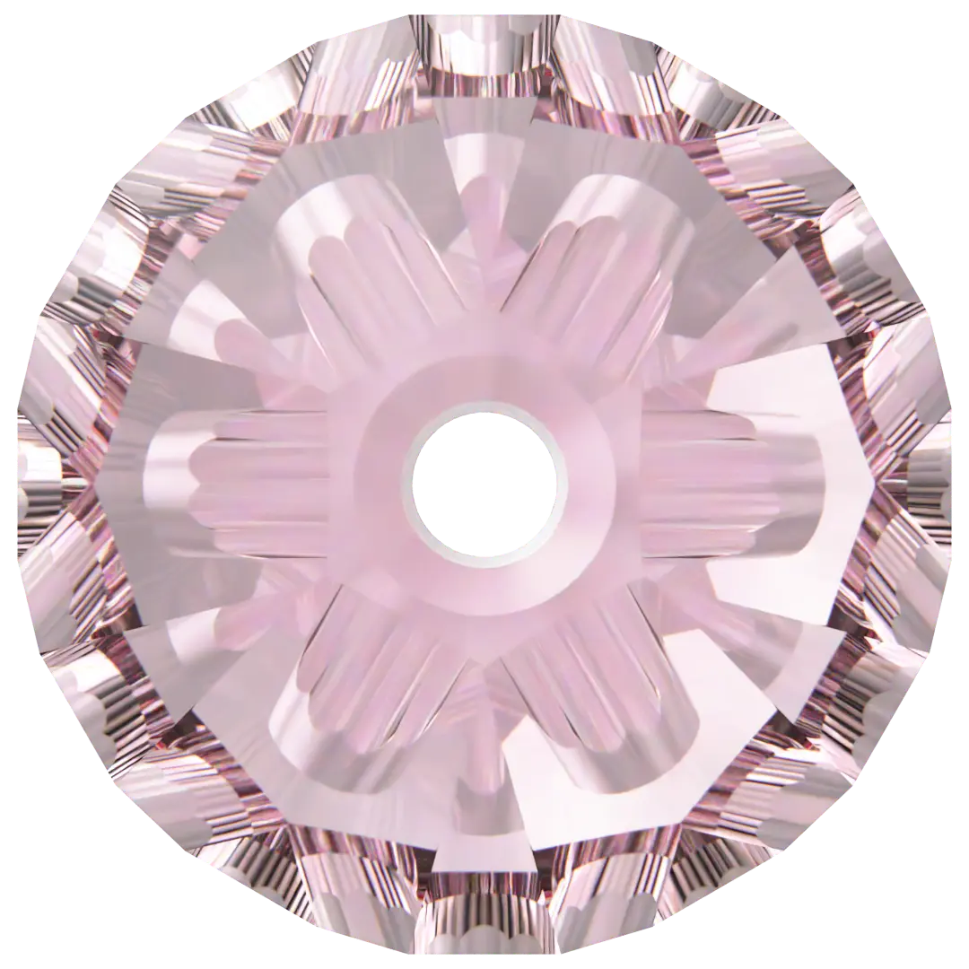 Swarovski Crystal Beads Bicone (5328) Light Rose - Bluestreak Crystals