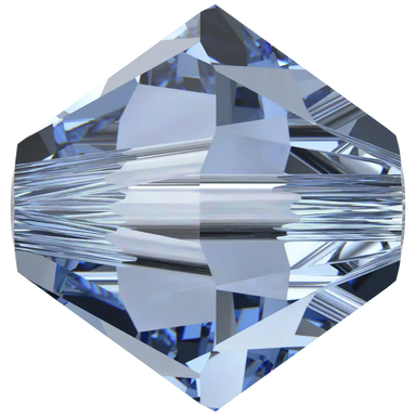 Swarovski Crystal Beads Bicone (5328) Light Sapphire - Bluestreak Crystals