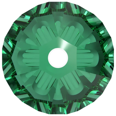 Swarovski Crystal Beads Bicone (5328) Majestic Green - Bluestreak Crystals