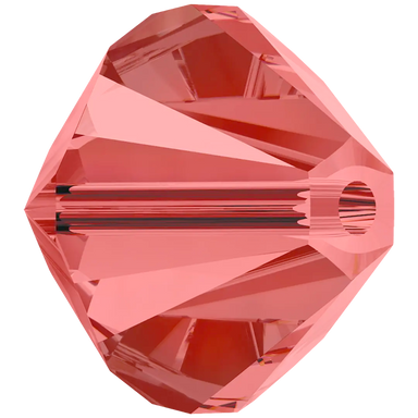 Swarovski Crystal Beads Bicone (5328) Padparadscha - Bluestreak Crystals