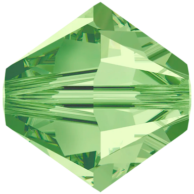 Swarovski Crystal Beads Bicone (5328) Peridot - Bluestreak Crystals