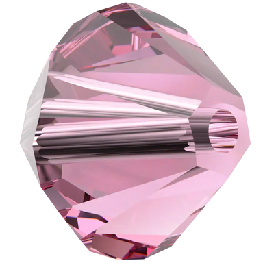 Swarovski Crystal Beads Bicone (5328) Rose - Bluestreak Crystals