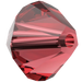 Swarovski Crystal Beads Bicone (5328) Scarlet - Bluestreak Crystals