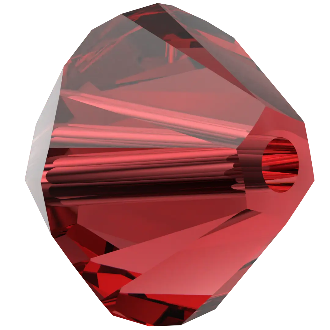 Swarovski Crystal Beads Bicone (5328) Siam - Bluestreak Crystals