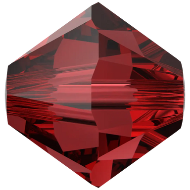 Swarovski Crystal Beads Bicone (5328) Siam - Bluestreak Crystals