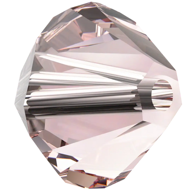 Swarovski Crystal Beads Bicone (5328) Vintage Rose - Bluestreak Crystals